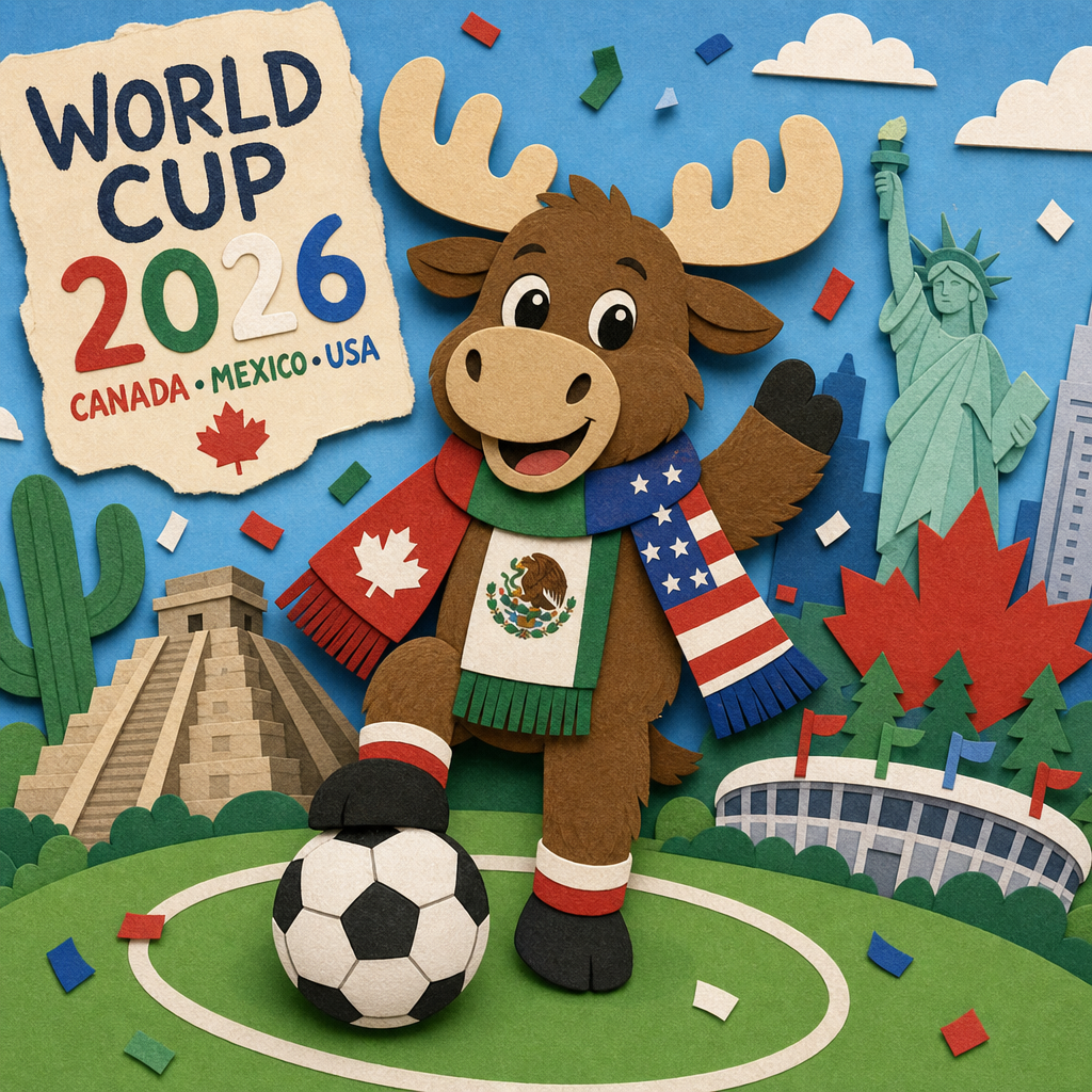 Fan art mascot concept for the World Cup