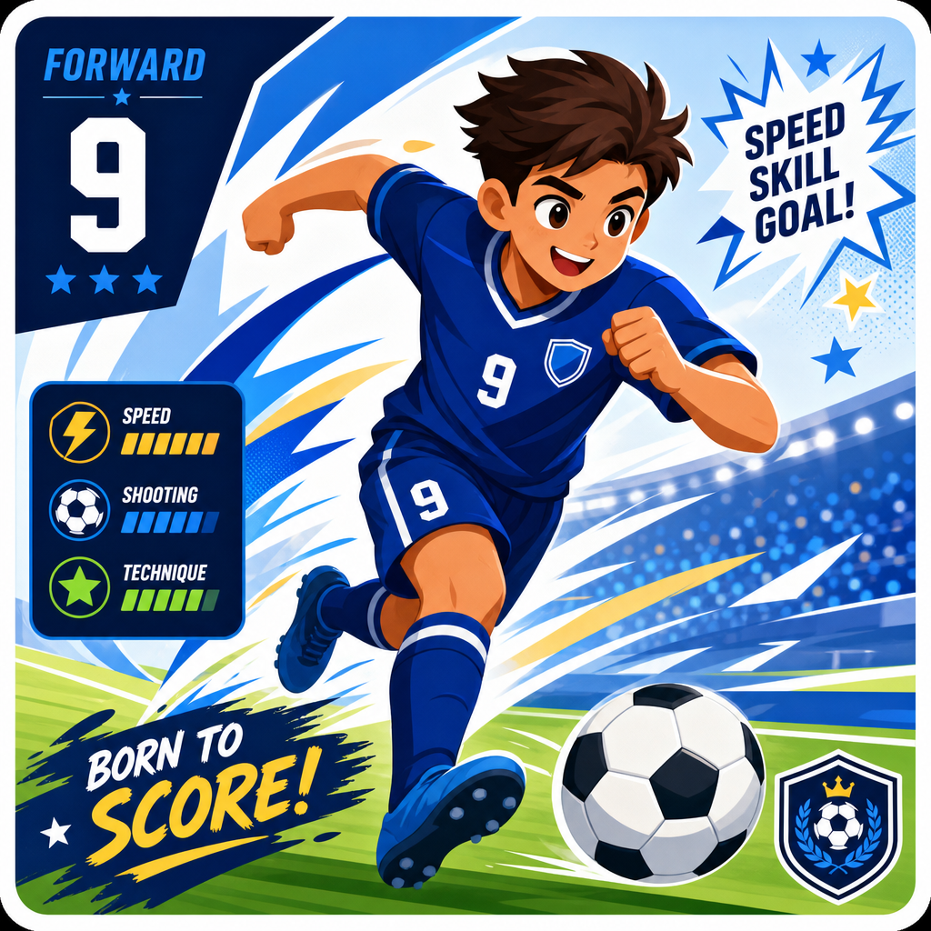 Fan art illustration of a France forward